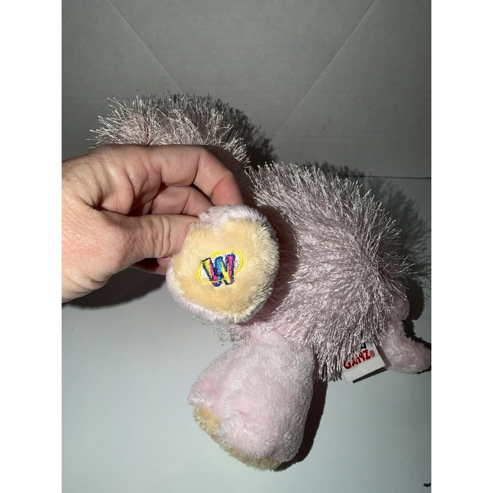 Ganz Webkinz Pink Pig Retired Plush Stuffed Animal Toy HM002 Pink Tan 8.5 inch - Picture 6 of 8